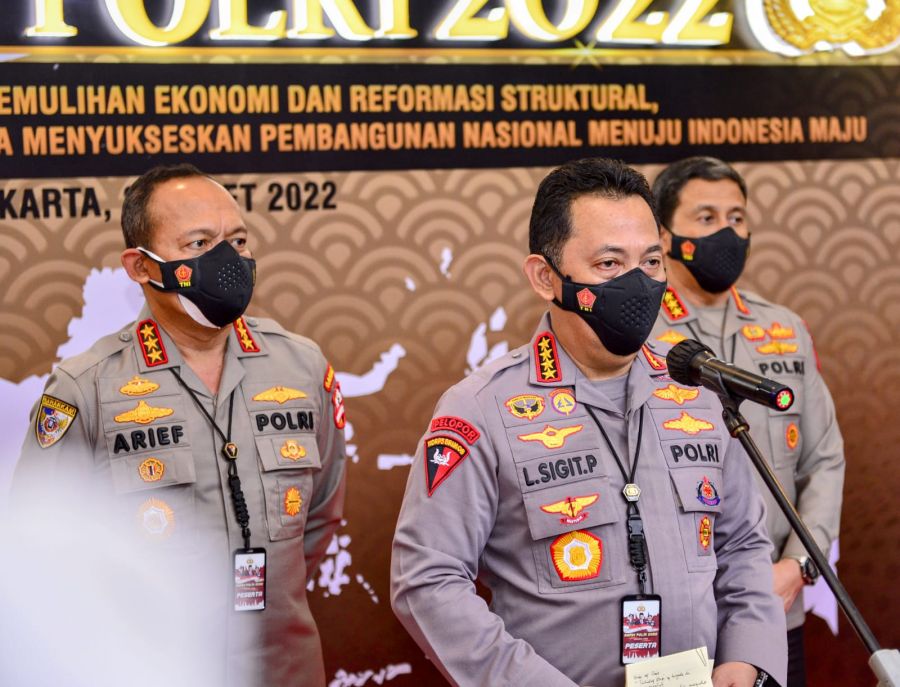 Tutup Rapim Polri, Kapolri Siap Implementasikan Instruksi Presiden Jokowi Soal Pembangunan Nasional