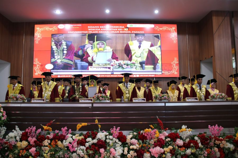 UIN IB Padang Wisuda 1.428 Pada Angkatan ke-92