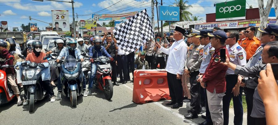 Uji Coba One Way (Satu Arah) Jalur Sicincin - Bukittinggi Resmi Dimulai