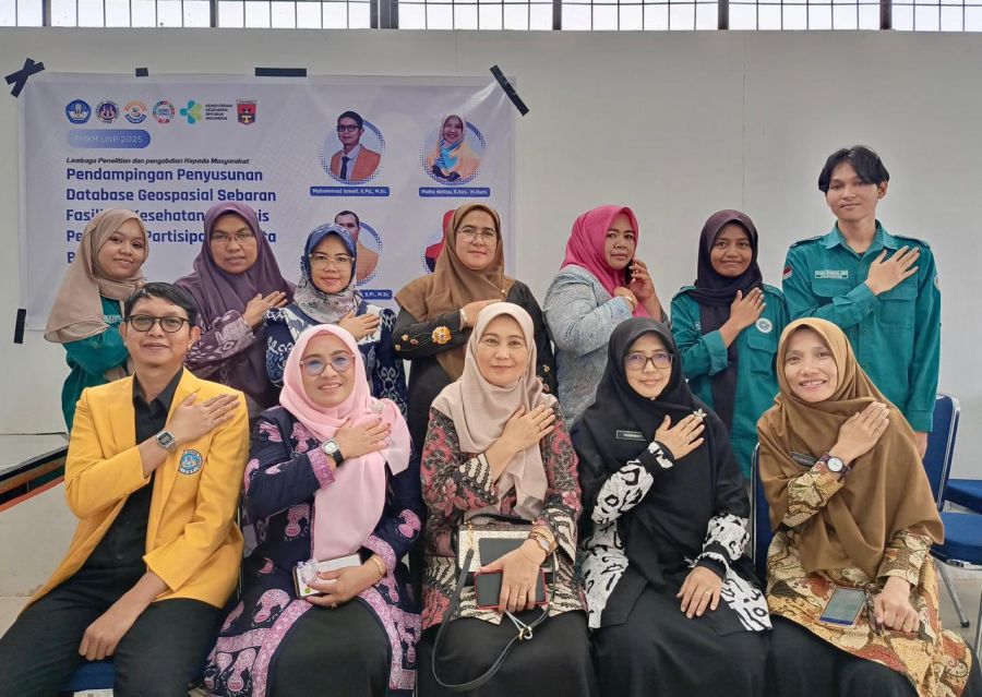 UNP Dampingi Penyusunan Database Geospasial Fasilitas Kesehatan di Bukittinggi