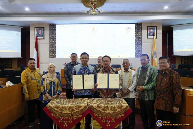 UNP dan Badan Wakaf Indonesia Bahas Peluang Investasi Endowment Fund dan Sukuk Wakaf