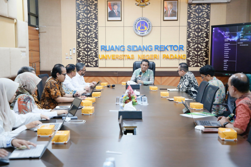 UNP dan Komnas HAM RI Bahas Penandatanganan MoU dan PKS saat Situasi Pasca Bencana di Sumbar