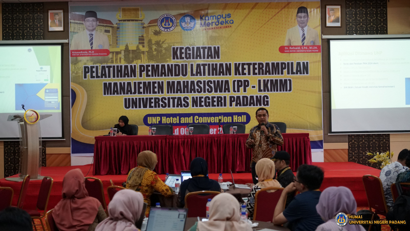 UNP Gelar Pelatihan Pemandu Latihan Keterampilan Manajemen Mahasiswa (PP-LKMM)