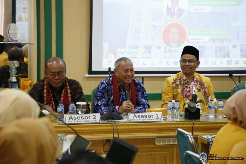 UNP Jalani Asesmen Lapangan Prodi Pendidikan Non-Formal, 53% Dosen Bergelar Doktor
