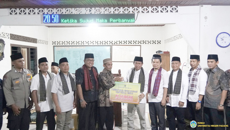 UNP Koordinator Tim Safari Ramadhan Sumbar di Nagari Muaro Tais Rao Mapat Tunggul Pasaman