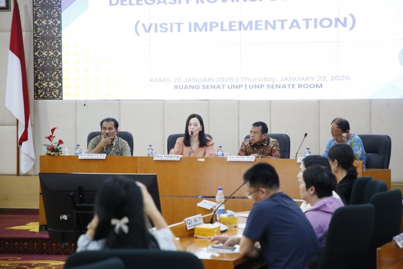 UNP Sambut Delegasi Guangdong, Perkuat Kerja Sama Pendidikan dan Teknologi