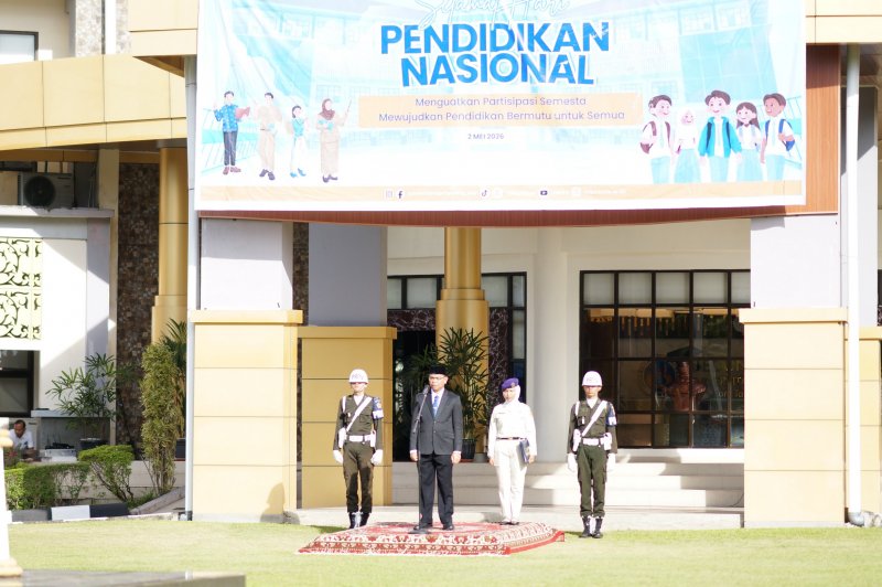 Upacara Hardiknas 2026 di UNP, Pendidikan Inklusif dan Berdampak Jadi Penekanan Utama