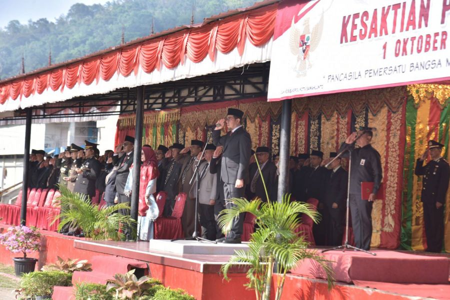 Upacara Peringatan Hari Kesaktian Pancasila Tahun 2023, Pj Zefnihan Jadi Inspektur Upacara