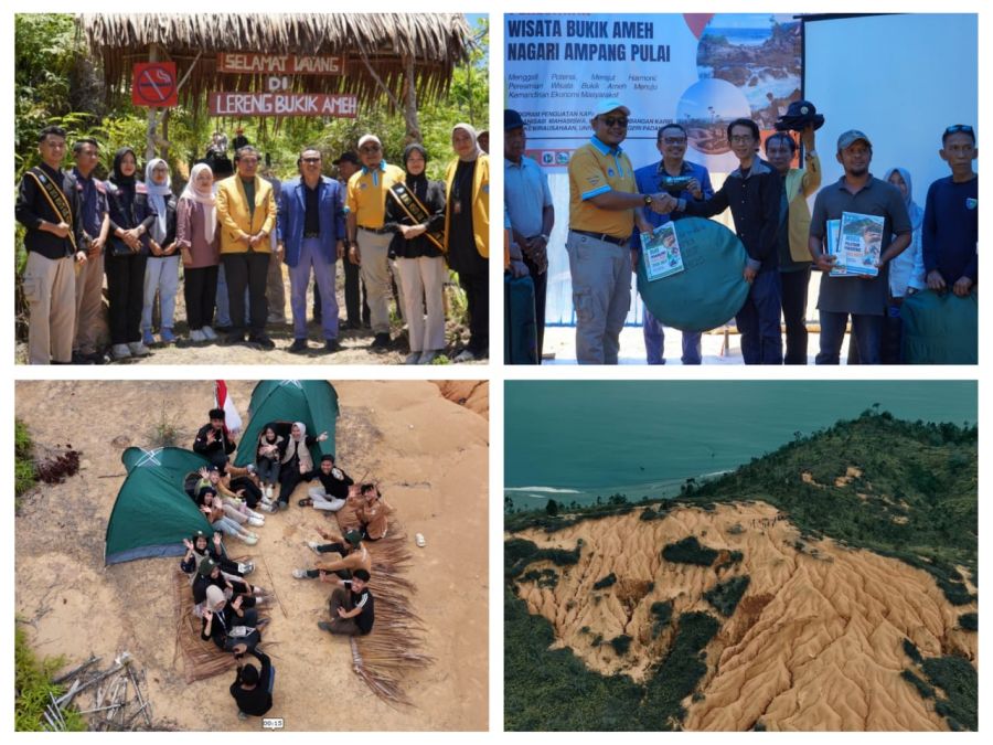 UPKK UNP Hadirkan Wisata Bukik Ameh: Kolaborasi Mahasiswa dan Pemerintah Bangun Ekowisata Cerdas