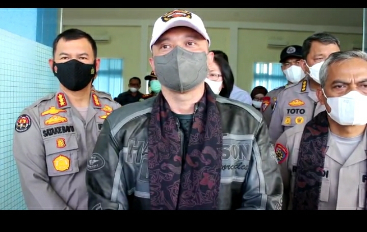 Vaksinasi di Sumbar, Irjen Pol Teddy Berharap Sumbar Menjadi Herd Immunity