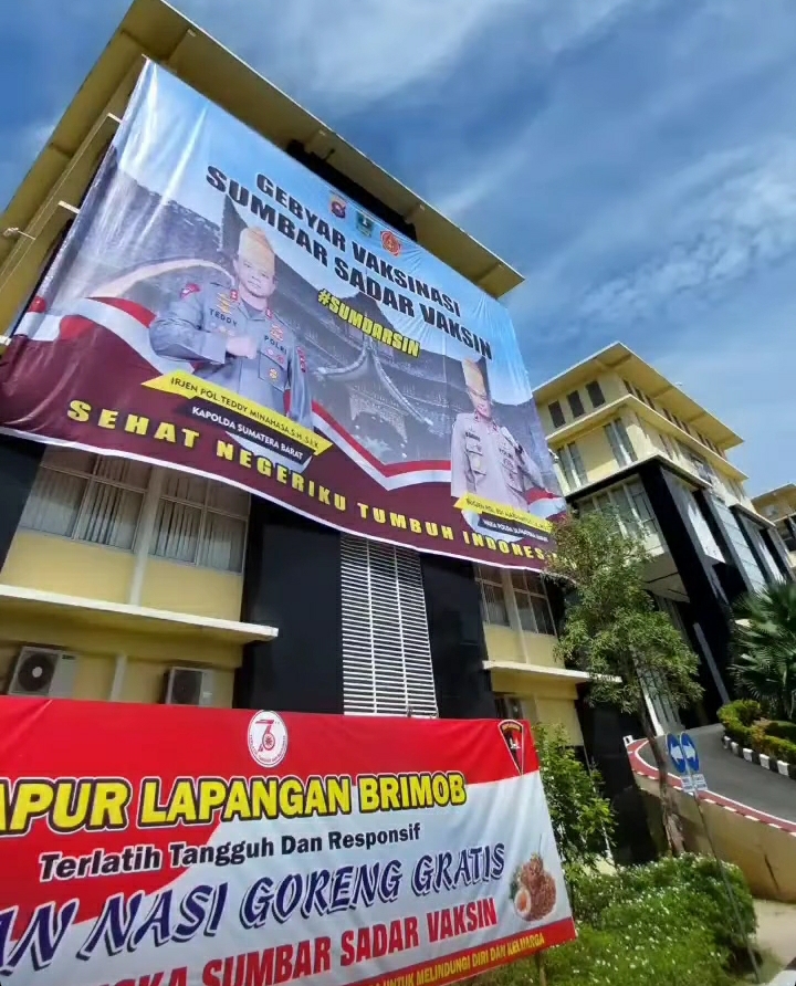 Vaksinasi SUMDARSIN di Polda Sumbar pada Sabtu dan Minggu, Capai Ribuan Orang