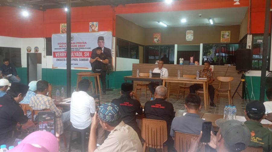 Verry Mulyadi Tekankan Pentingnya Perlindungan Lingkungan dalam Sosialisasi Perda No.2 Tahun 2020