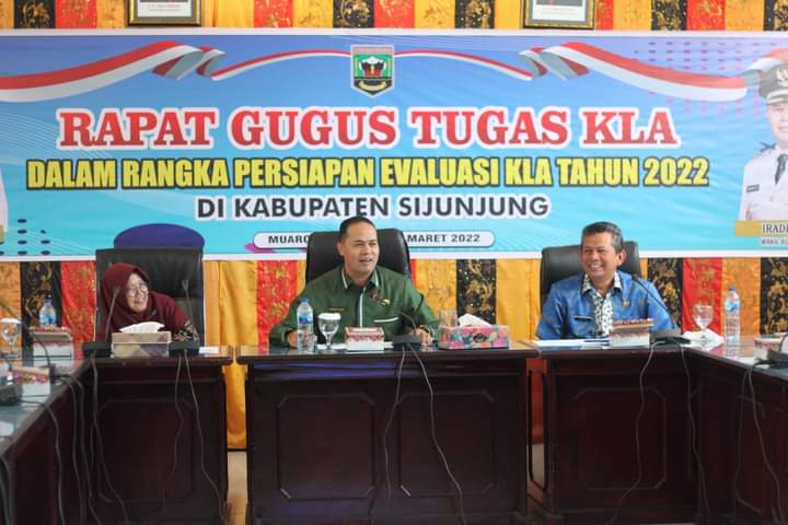 Wabup Iraddatillah Pimpin Rapat Gugus Tugas KLA, Evaluasi Perencanaan dan Upaya Pemenuhan Hak Anak