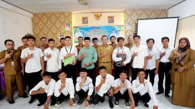 Wabup  Resmikan Pelatihan Berbasis Kompetensi Kejuruan Servise Sepeda Motor Injeksi di UPTD BLk