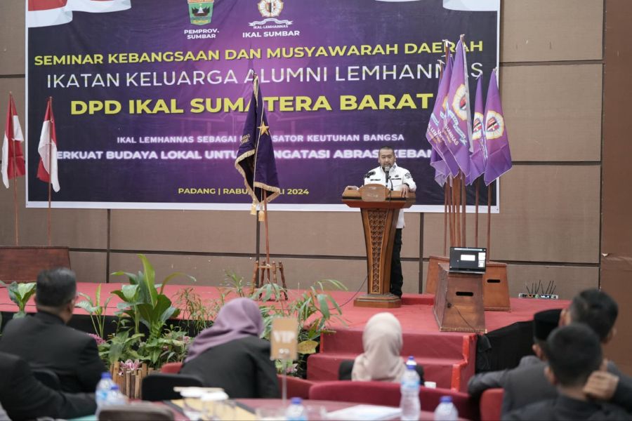 Wagub Audy Joinaldy Tegaskan Pentingnya Peran Alumni Lemhannas bagi Pembangunan Sumbar