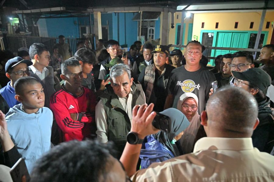 Wagub Sumbar Dampingi Ketua MPR RI Tinjau Korban Banjir di Kecamatan Nanggalo, Kota Padang