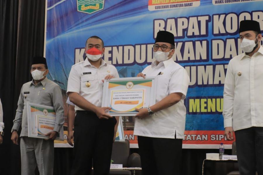 Wagub Sumbar: Data Kependudukan Bisa Dimanfaatkan untuk Dukung Program Lintas Instansi