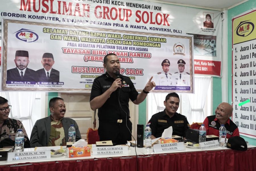 Wagub Sumbar Nilai Perantau Punya Peran Penting Kembangkan Industri Kerajinan