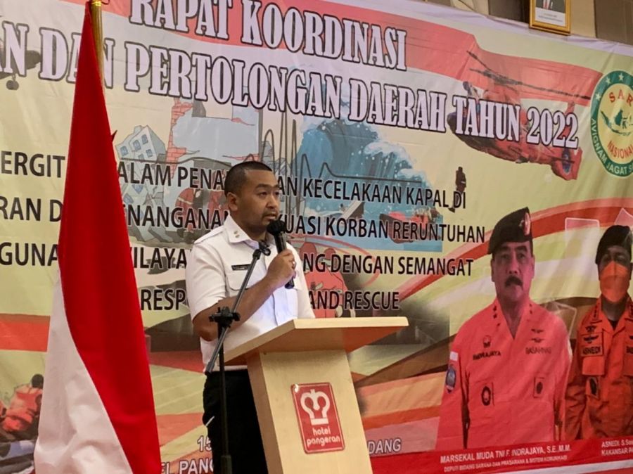 Wagub Sumbar Teken Naskah Kontigensi Pencarian dan Pertolongan