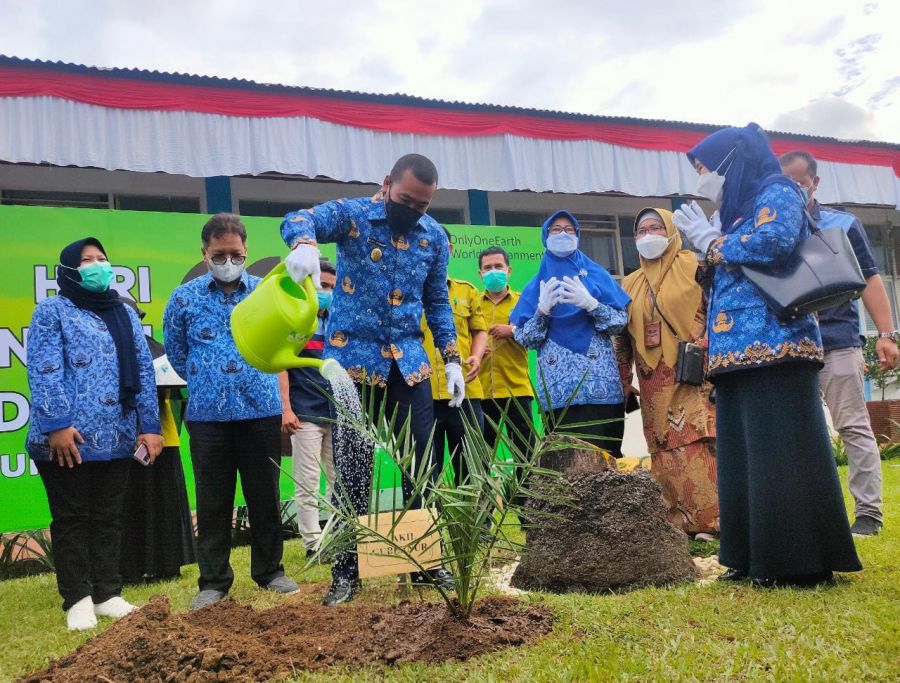 Wagub Sumbar Turun ke Jalan Kampanyekan Kesadaran Lingkungan