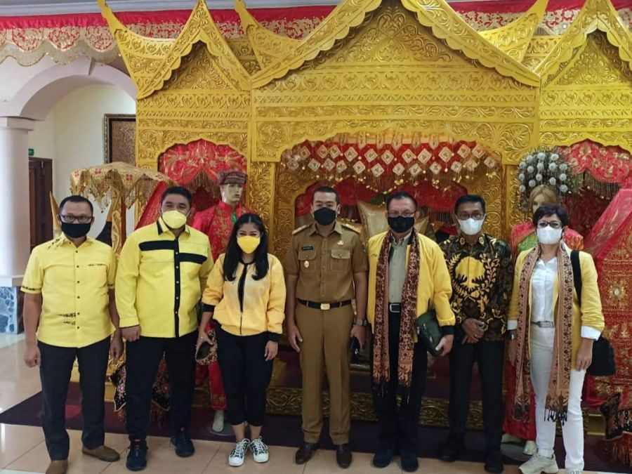 Wagud Audy Joinaldy Sambut Kunjungan Kerja Komisi I DPR RI ke  LLP TVRI Sumbar