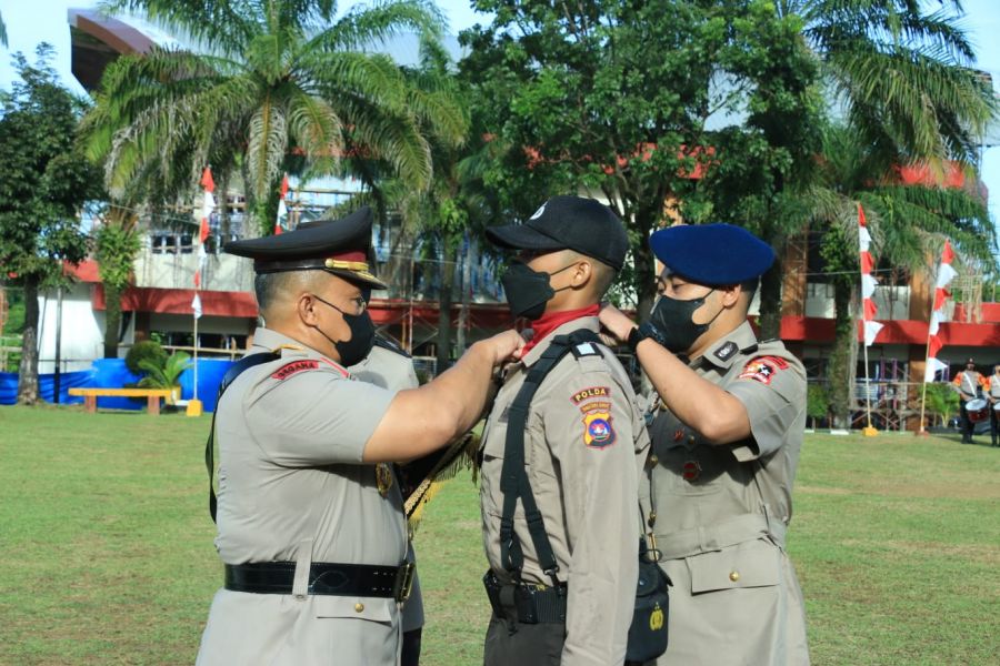 Wakapolda Sumbar Buka Diktuk  Bintara Polri Gelombang I T.A. 2022 di SPN Polda Sumbar