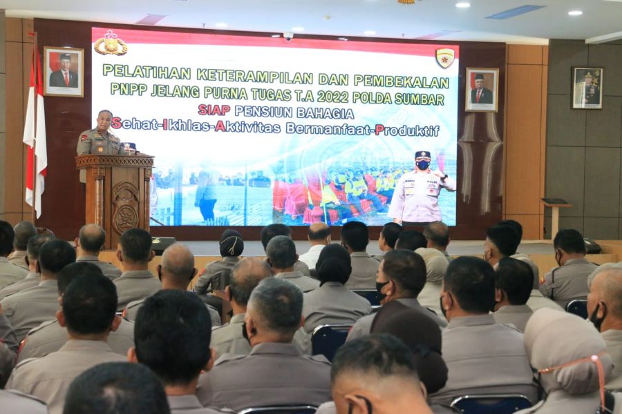 Wakapolda Sumbar Buka Pelatihan dan Keterampilan bagi Pegawai Negeri pada Polri di Polda Sumbar 