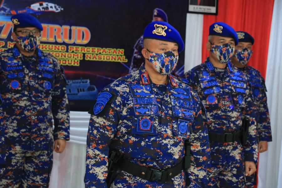 Wakapolda Sumbar Hadiri Upacara HUT ke-71 Korpolairud