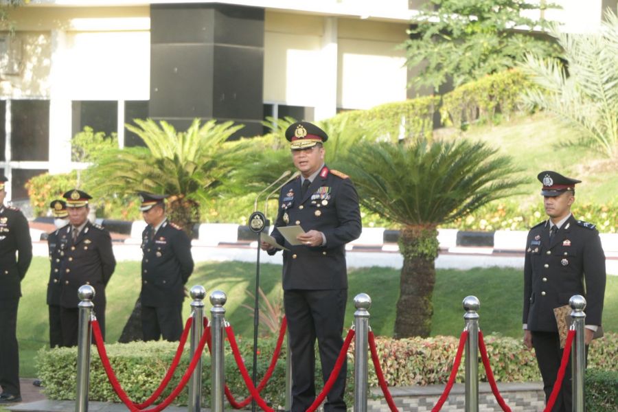 Wakapolda Sumbar Pimpin Upacara Peringatan Hari Lahir Pancasila Tahun 2025