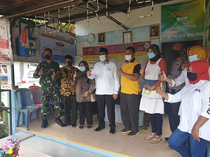 Wako Hendri Septa Tinjau Posko PPKM Dadok Tunggul Hitam