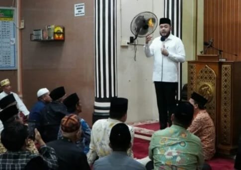 Wako Padang Tinjau Progul Smart Surau di Masjid Nur Hikmah