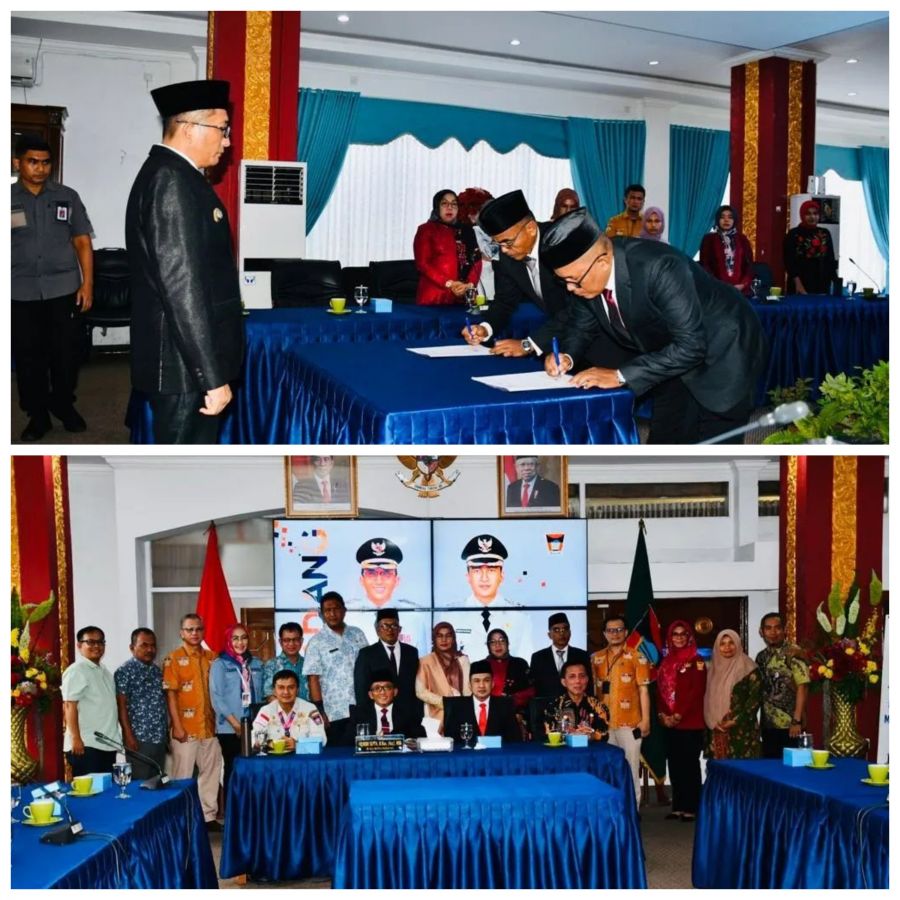 Wali Kota Padang Lantik Dewan Pengawas Perumda AM Kota Padang