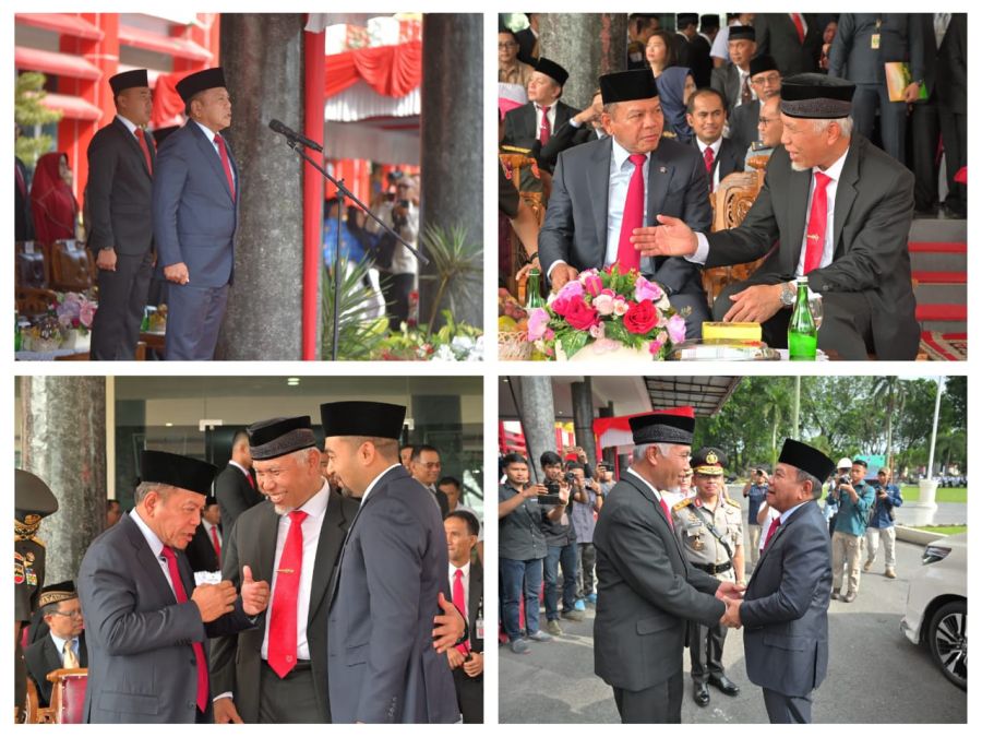 Wamenhan RI Pimpin Upacara HBN ke-75 di Kantor Gubernur Sumatera Barat