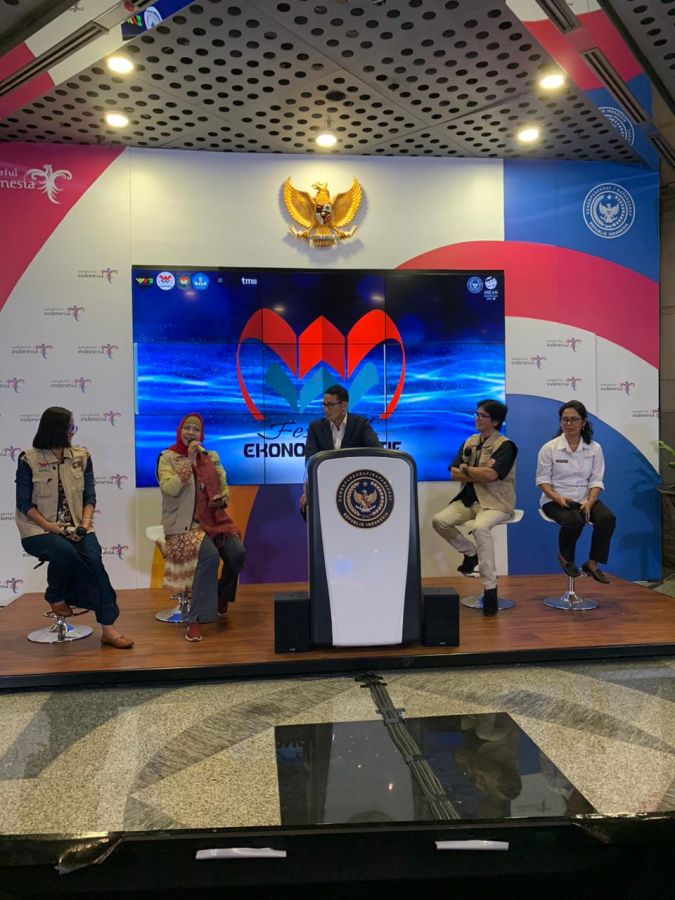 Wara Wiri Feskraf Dipromosikan, Sandiaga Uno : Junjung Tinggi Budaya dan Ekonomi Kreatif