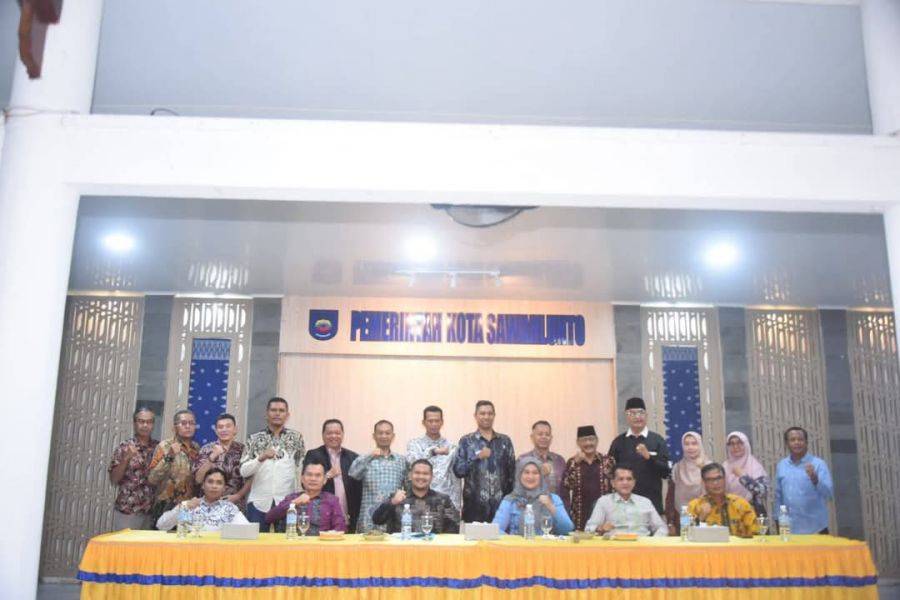 Wawako Jeffry Hibatullah Gelar Ramah Tamah dengan Forkopimda Sawahlunto