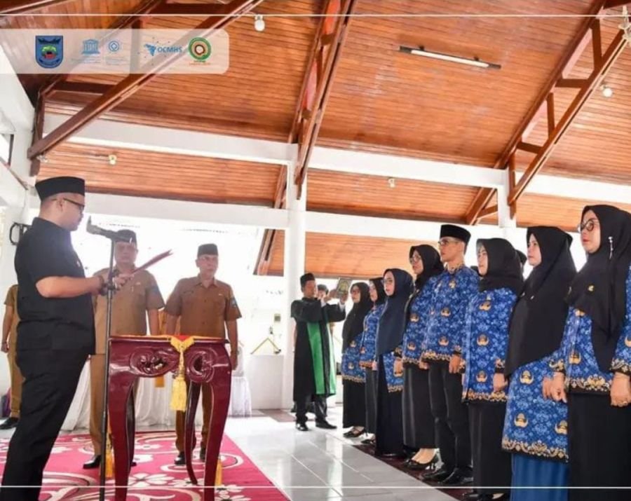 Wawako Sawahlunto Lantik 22 ASN, Minta Pejabat Baru Hadirkan Perubahan Nyata