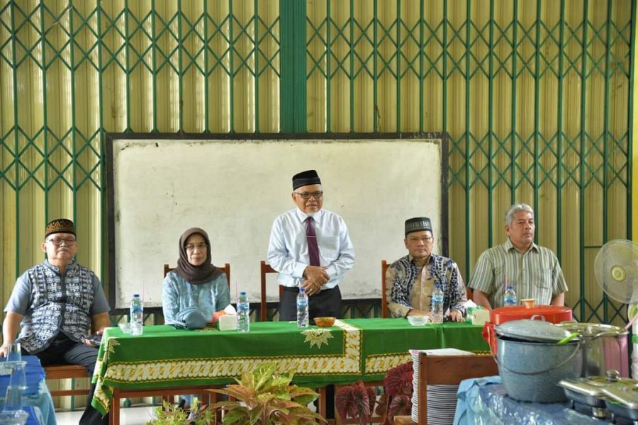 Wawako Zohirin Hadiri Pemotongan Hewan Qurban DPC Muhammadiyah Silungkang