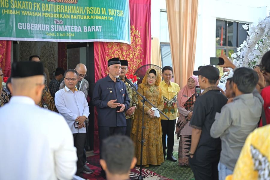 Wujud Peningkatan Yankes, Gubernur Mahyeldi Resmikan Layanan Jantung Intervensi RSUD M. Natsir Solok