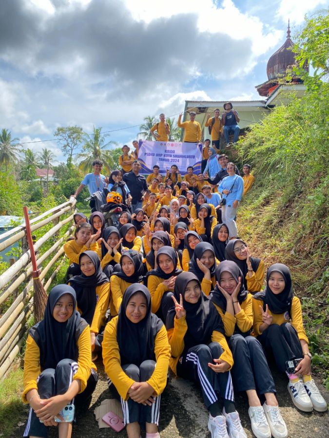 Wujudkan Tri Dharma Perguruan Tinggi, Mahasiswa UNP Sawahlunto Berkontribusi di Desa Kolok Mudiak