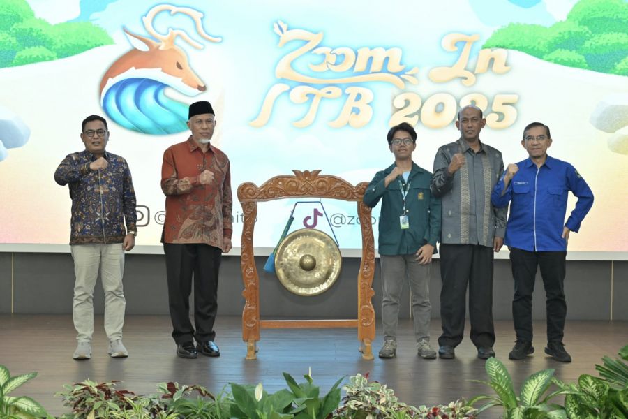 Zoom In ITB 2025, Gubernur Mahyeldi : Membantu Siswa Sumbar Lebih Siap Masuk Perguruan Tinggi