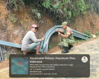 Babinsa Koramil 05/Daik Sambangi Usaha Dekorasi Pernikahan Milik Warga di Penuba Timur