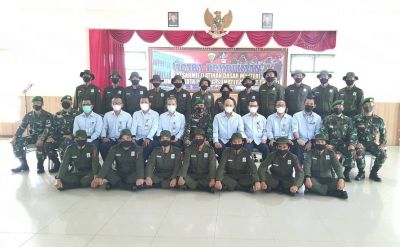 Bentuk Mental dan Disiplin, Pegawai Baru Perumda AM Kota Padang Ikuti Latsarmil di Batalyon