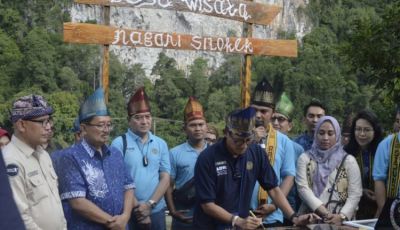 Menparekraf Kunjungi Nagari Silokek, Sandiaga Uno: Kita Jadikan Ini Sebagai Destinasi Berkualitas