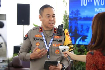 Polri Amankan Opening Ceremony WWF Ke-10 di Bali Hari Ini